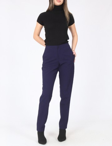 
						Pantaloni Zara, bleumarin
