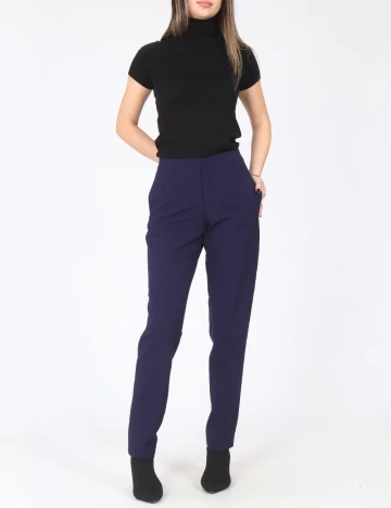 Pantaloni Zara, bleumarin