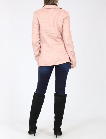 Sacou Zara, roz pudra