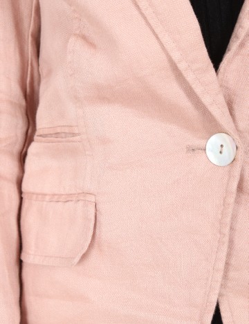 Sacou Zara, roz pudra