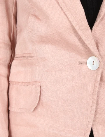 Sacou Zara, roz pudra