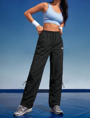 Pantaloni SHEIN, negru