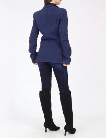 Sacou Zara, bleumarin