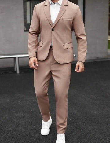 
						Costum SHEIN Plus Size Men, maro