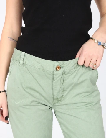 Pantaloni Zara, verde