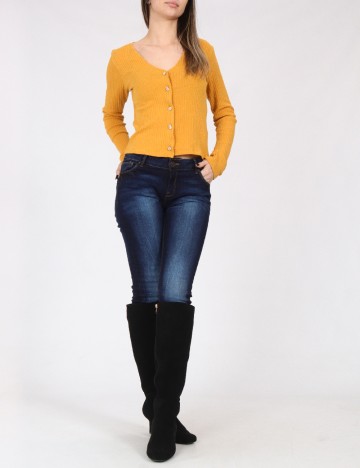 Cardigan Zara, galben