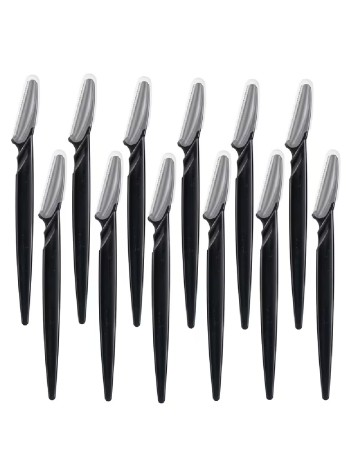 
						Set lame de ras, 60 bucati SHEIN, negru