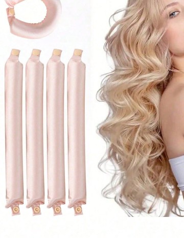 
						Set ondulatoare fără caldura 4 bucati SHEIN, roz