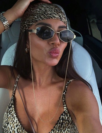 
						Ochelari de soare SHEIN, negru