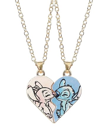 
						Set Coliere 2 bucati Shein Kids, argintiu