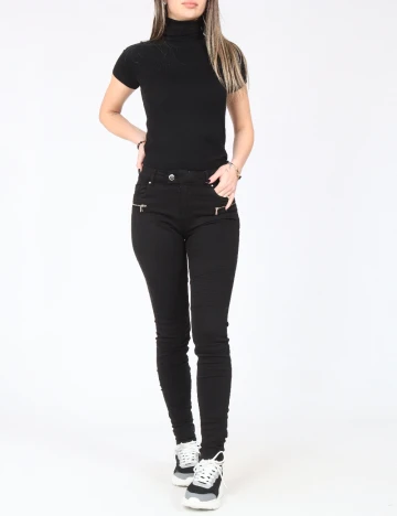 Blugi Bershka, negru