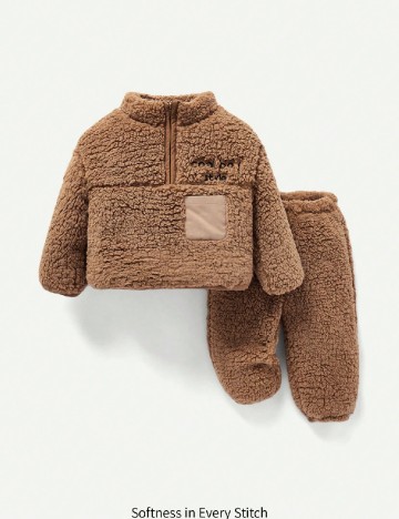 
						Compleu CozyCub, maro