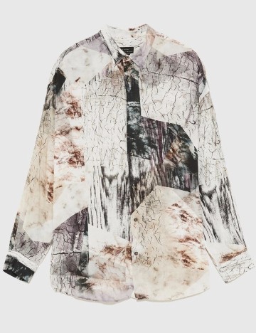 Camasa Zara, mix culori