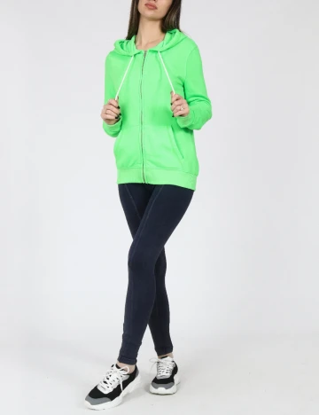 Hanorac Bershka, verde