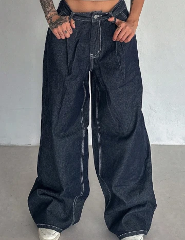 Blugi Friful, bleumarin