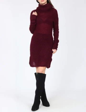 Rochie scurta Zara, visiniu