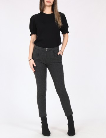 
						Pantaloni Zara, gri inchis