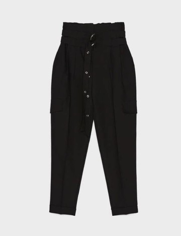 
						Pantaloni Zara, negru