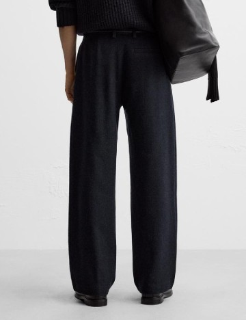 Pantaloni Zara, bleumarin