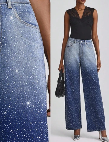 Blugi SHEIN, albastru