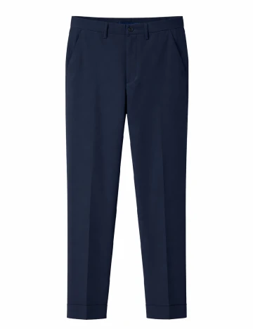 Pantaloni Massimo Dutti, bleumarin