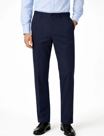 Pantaloni Massimo Dutti, bleumarin