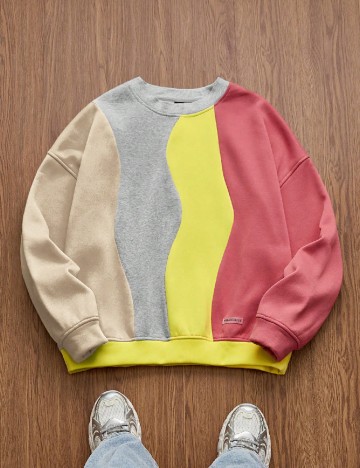 
						Bluza SHEIN, mix culori