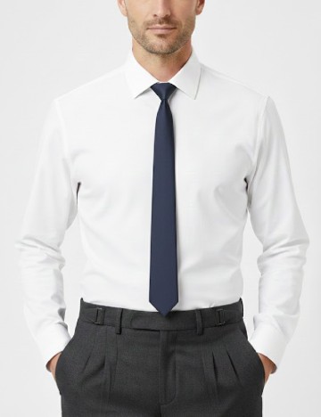 
						Cravata Zara, bleumarin