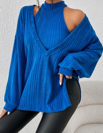 
						Bluza SHEIN, albastru