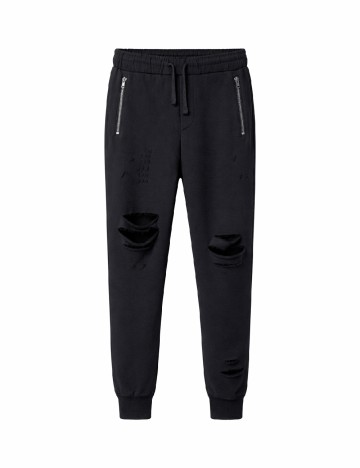 
						Pantaloni Bershka, negru