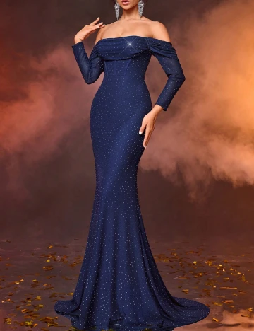 Rochie lunga SHEIN, bleumarin