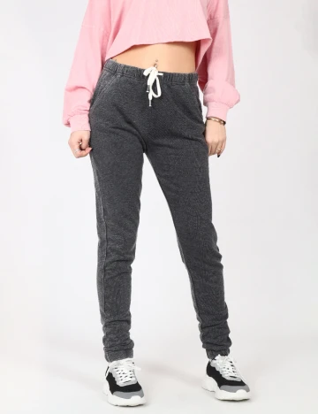 Pantaloni Bershka, gri