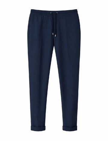 Pantaloni Zara, bleumarin
