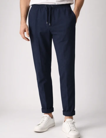 Pantaloni Zara, bleumarin