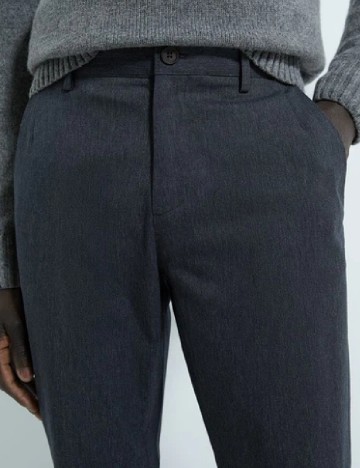 Pantaloni Zara, bleumarin