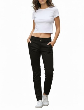 
						Pantaloni Bershka, negru