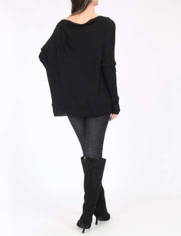 Bluza Oversize Zara, negru