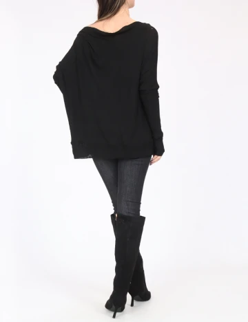 Bluza Oversize Zara, negru
