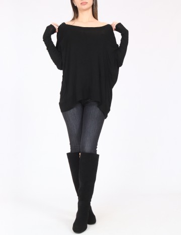 Bluza Oversize Zara, negru