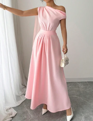 Rochie lunga SHEIN, roz