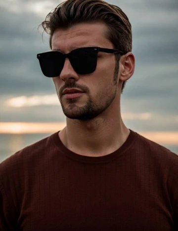 Ochelari de soare SHEIN, negru