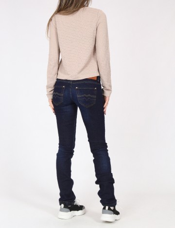 Blugi Bershka, albastru