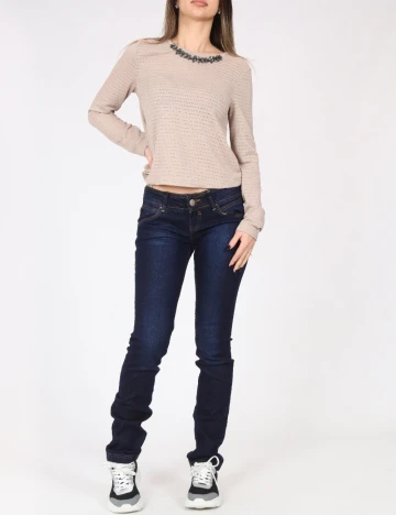 Blugi Bershka, albastru