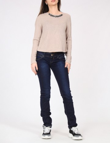 Blugi Bershka, albastru