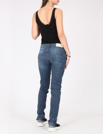 Blugi Bershka, albastru