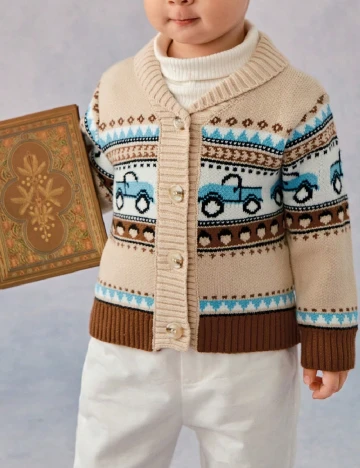 Cardigan Shein Kids, mix culori