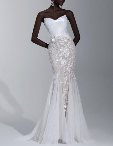 
						Rochie lunga SHEIN, alb