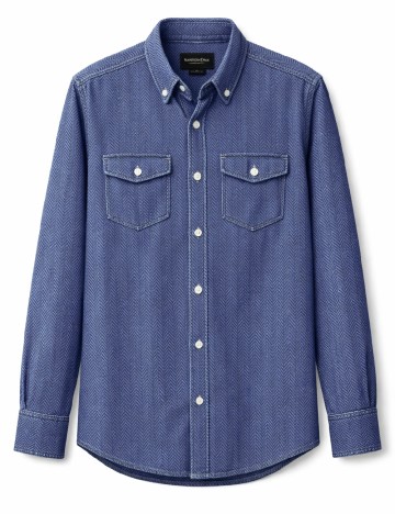 
						Camasa Massimo Dutti, albastru