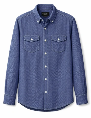 Camasa Massimo Dutti, albastru