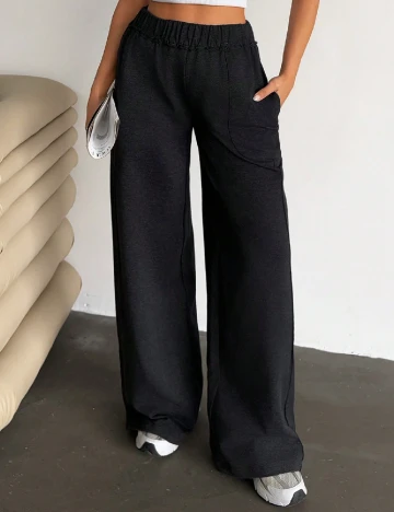 Pantaloni SHEIN, negru